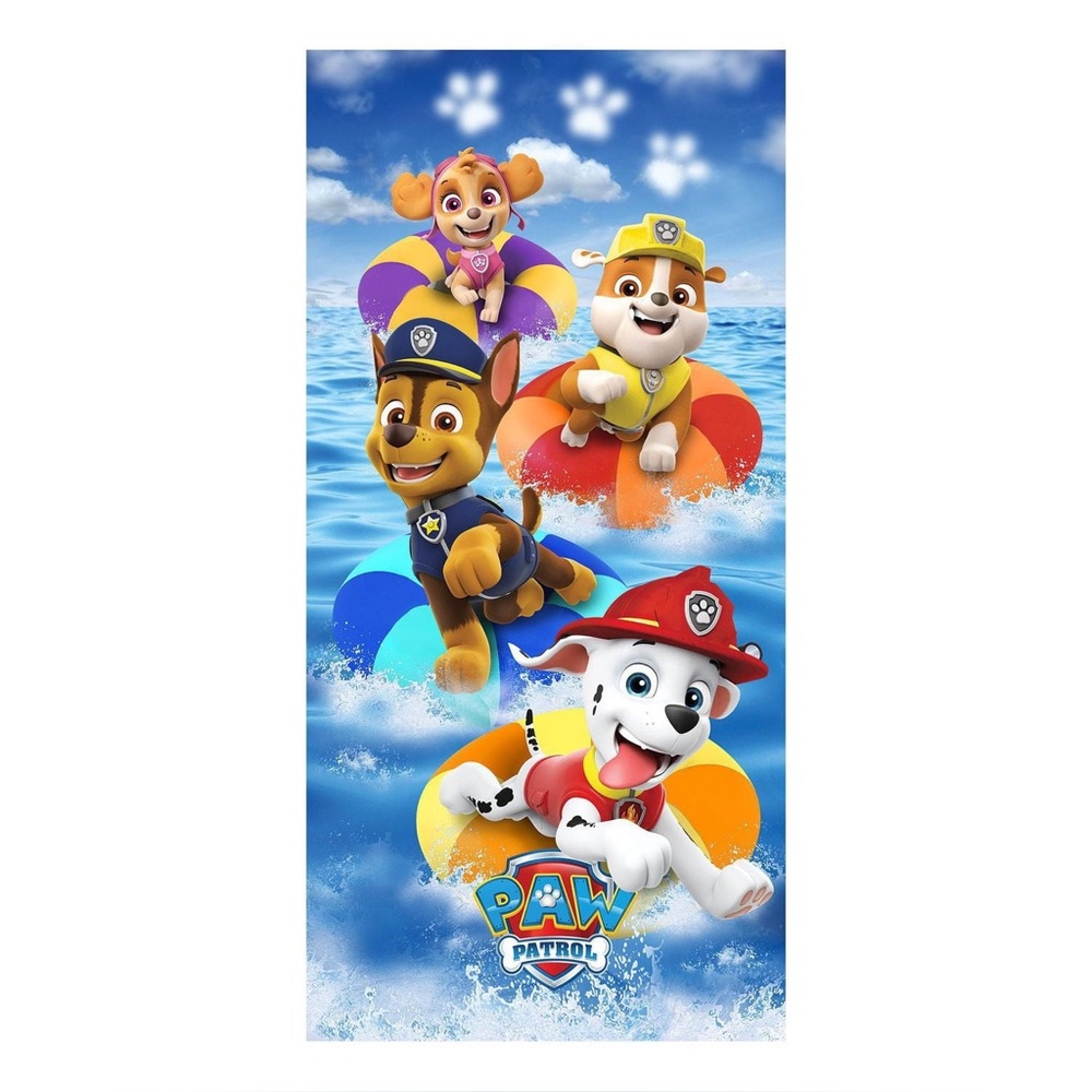 Brand New Paw Patrol Kids BeachTowel PAW Patrol "Coastal Pups" Beach Towel